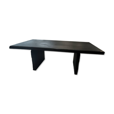 Table basse en chêne des marais