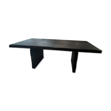 Table basse en chêne des marais