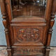 Renaissance library of solid oak hunting lodge around 1850