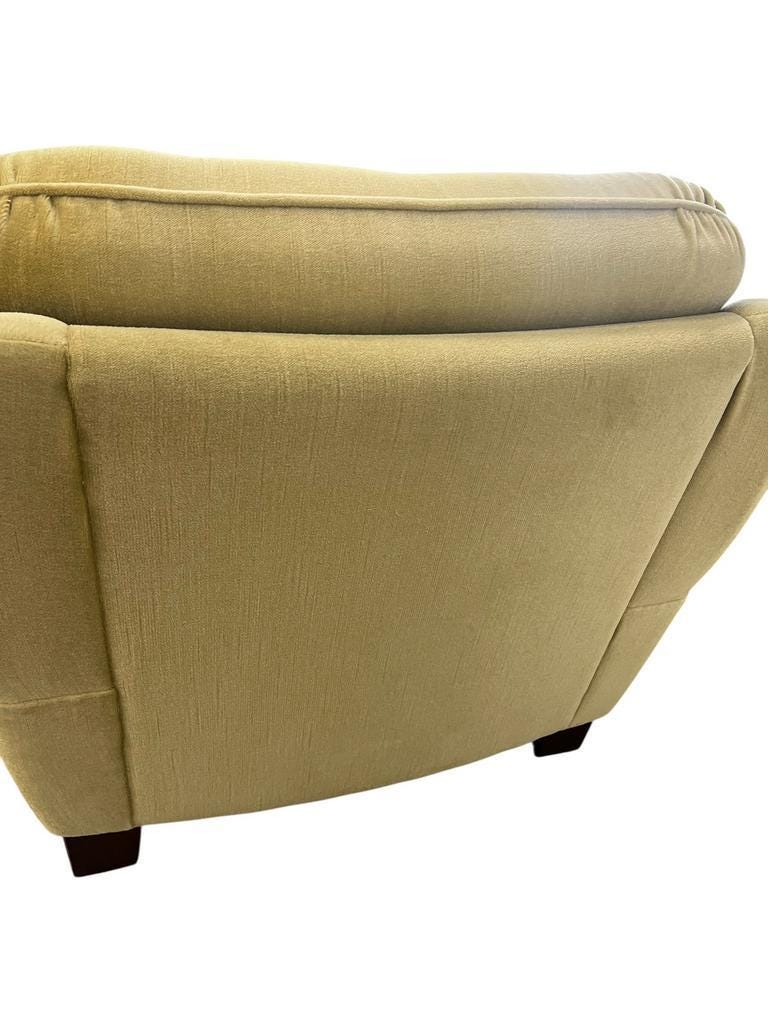 Set of 2 XL vintage single armchairs in space age style.