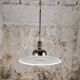 Pair of Frisbi 850 pendant lamps, Achille Castiglioni for Flos, 1970s