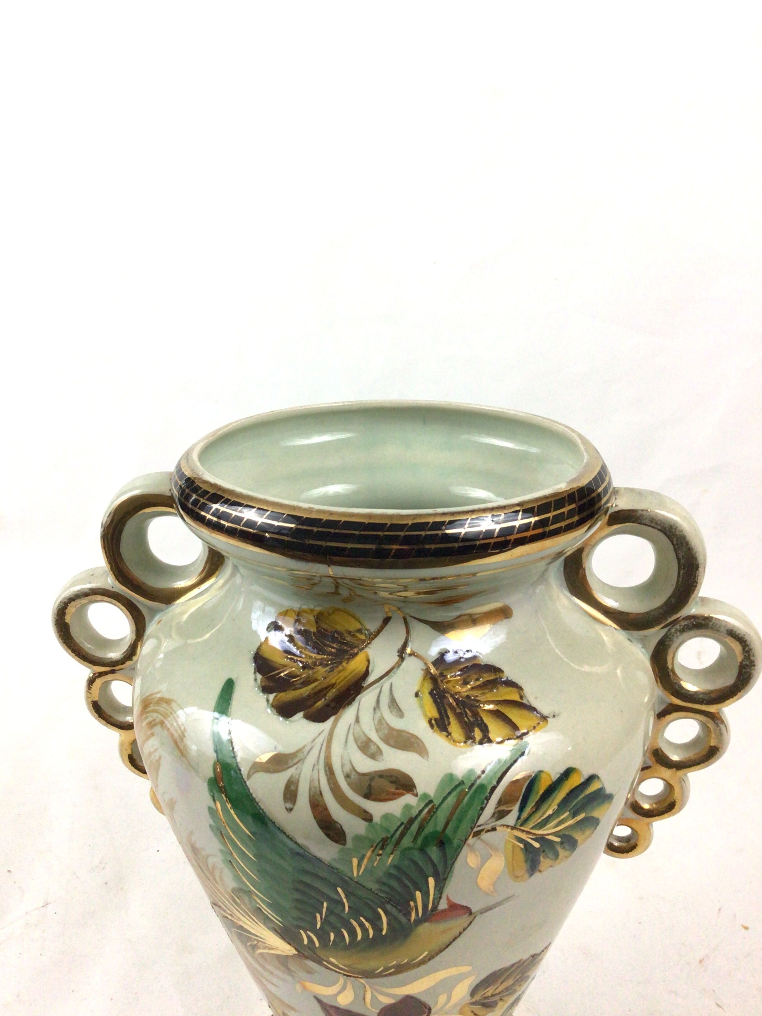 Vase signed Béquet Belgium