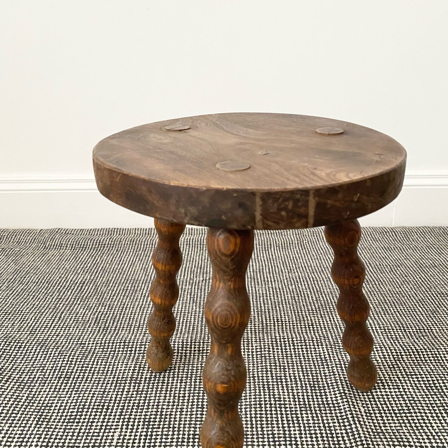 Vintage tripod stool