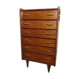 Vintage rag chest of drawers from the 60s