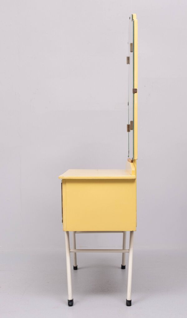 Coiffeuse miroir pliant, Hollande années 1950