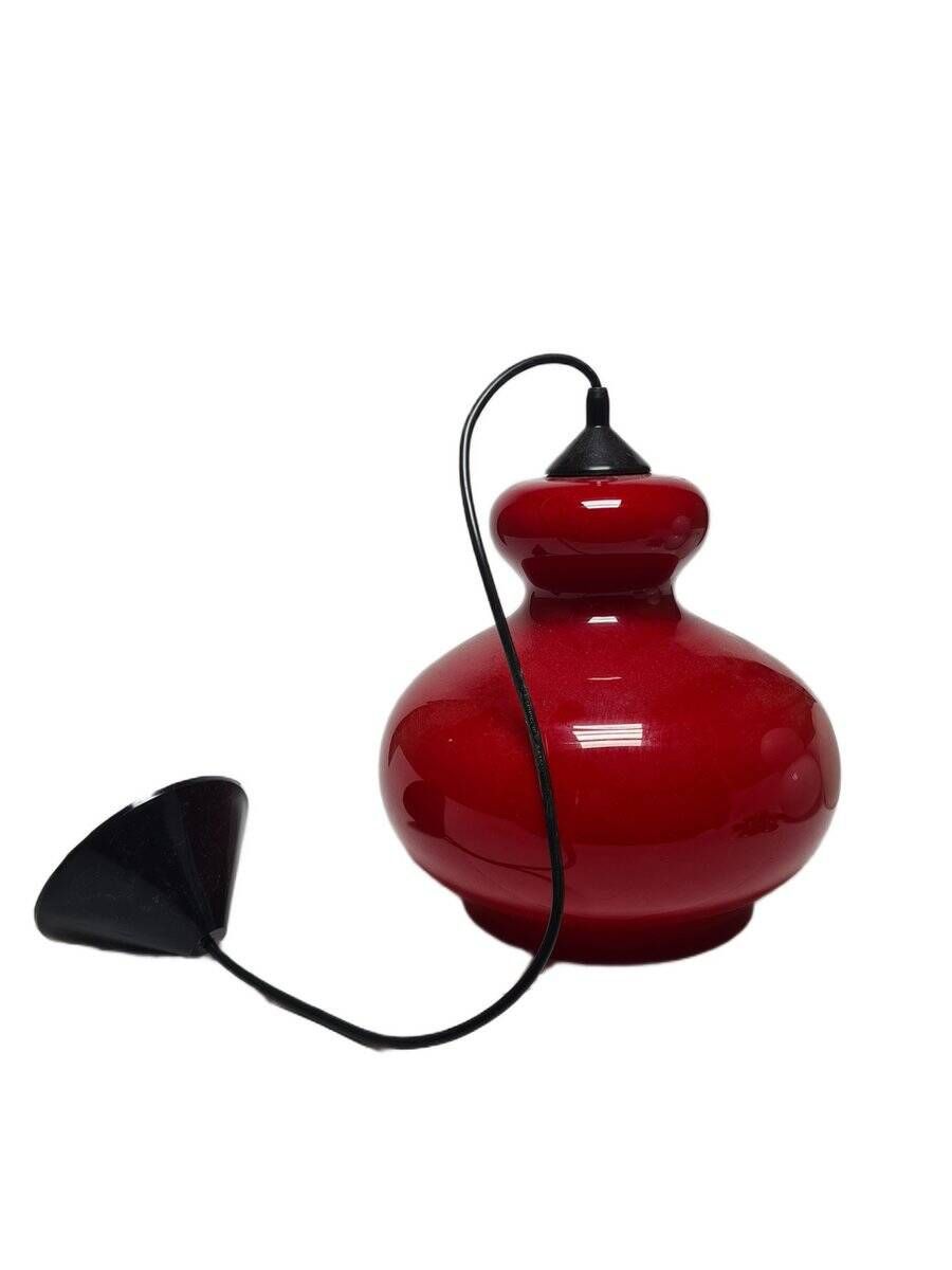 Postmodern pendant lamp by Polam Wieliczka, Poland, 1980s