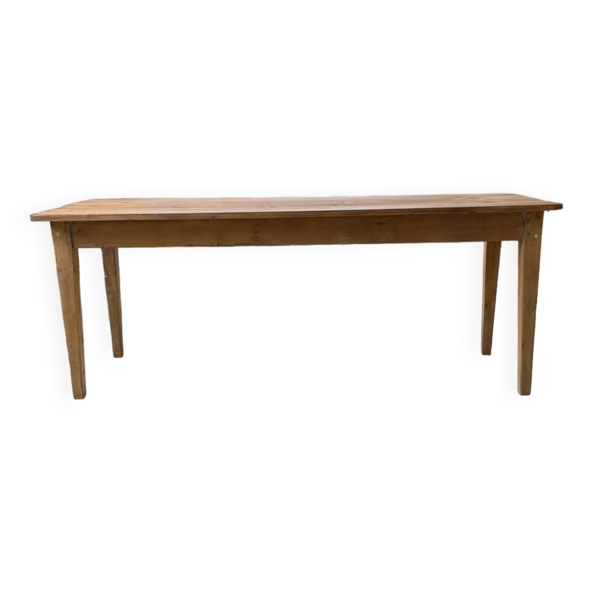 2m pine farm table