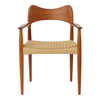 Rare Danish Teak Armchair by Arne Hovmand-Olsen for Mogens Kold, 1960s