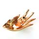 Empty golden pocket "hand" porcelain, 70s