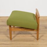 Oak Model J 65  Stool  by Ejvind A. Johansson for FDB Møbler, Denmark, 1950s