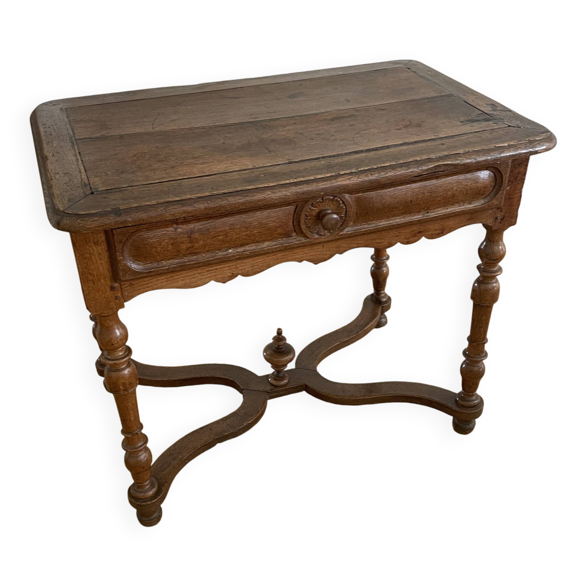 Table d’appoint en chêne XVIIIeme