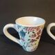 Paire de tasses fleuries – Esprit maison de campagne – Neuves