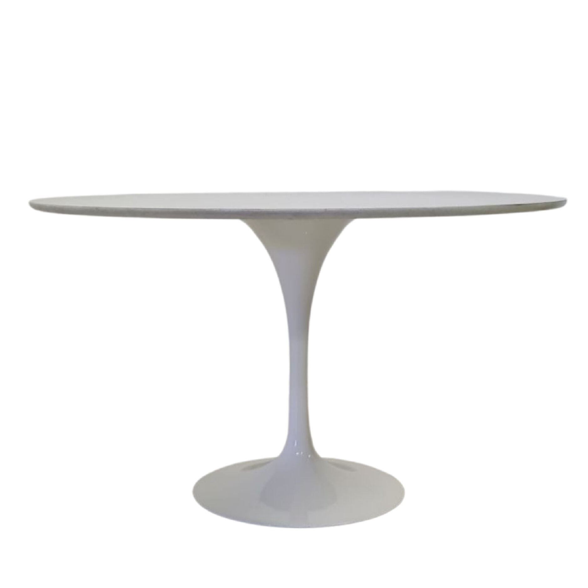 Space age tulip table with wooden top, Italy 1970s