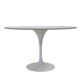Space age tulip table with wooden top, Italy 1970s