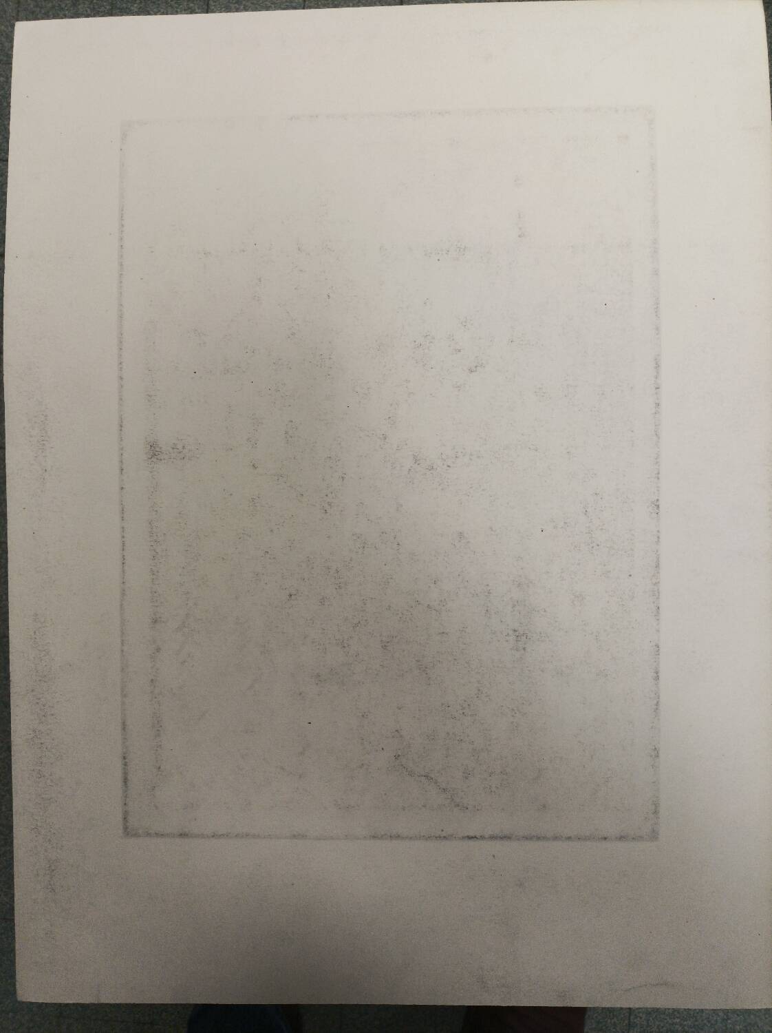 Marie-Paule Duault, abstract drawing, 1957