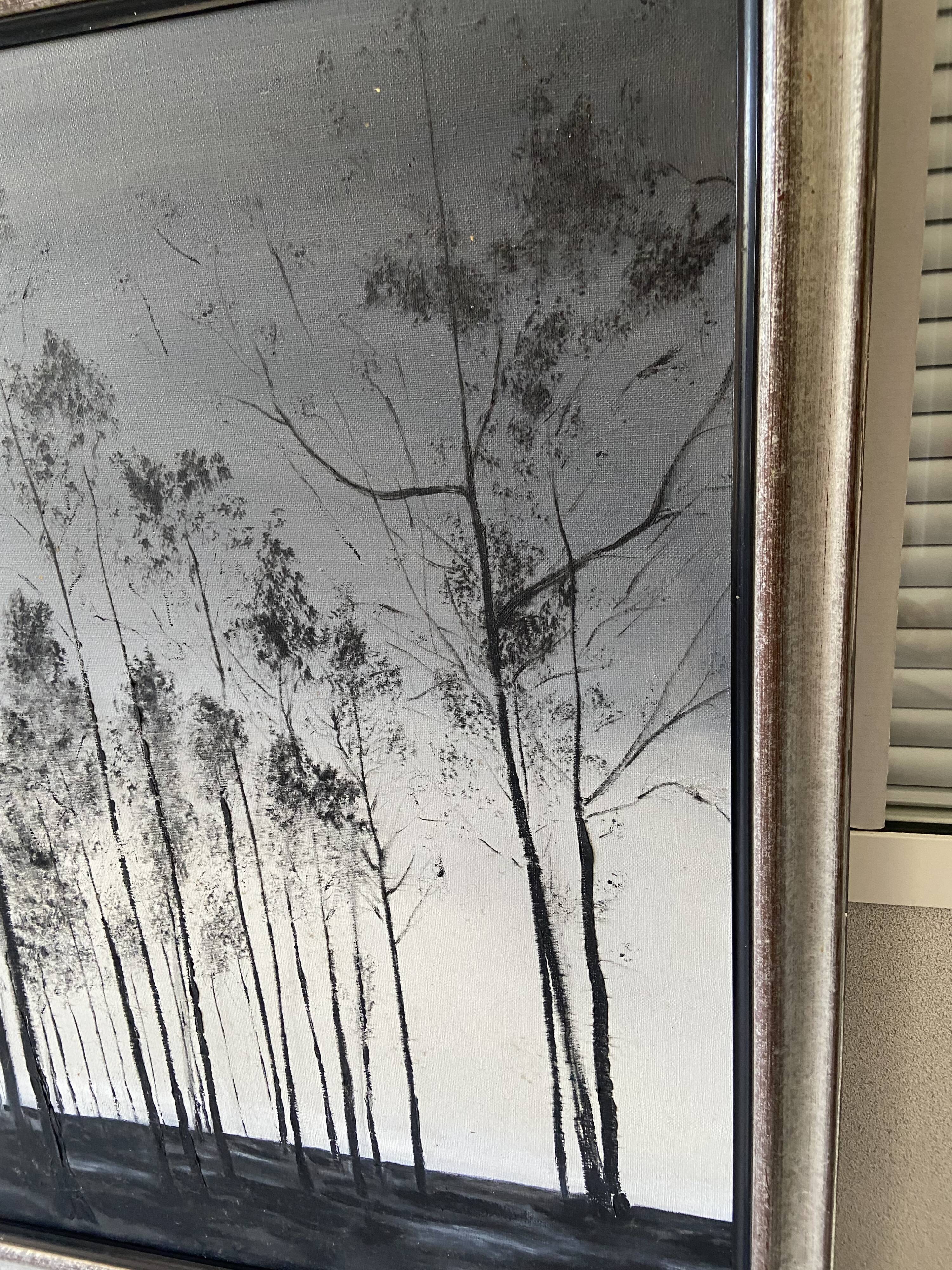 Framed Oil Painting on Canvas by Artist Painter C. M. Ollivierre