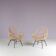 1950s pair of rattan chairs by Gebroeders Jonkers, Netherlands