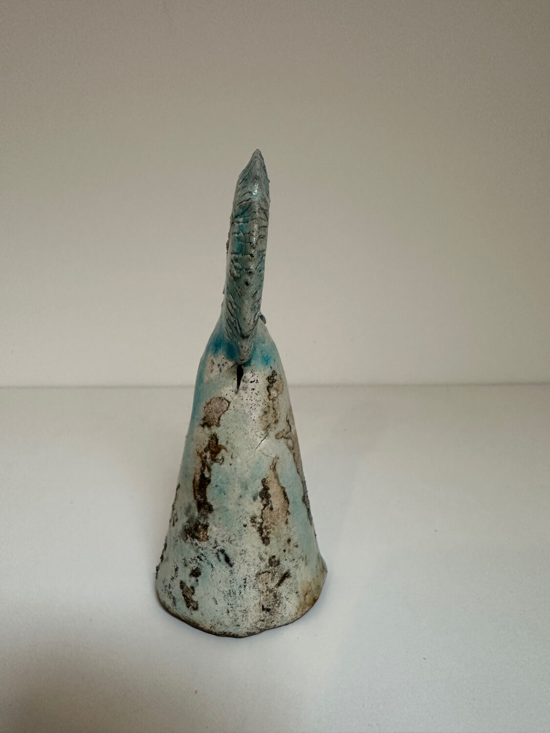 Sun sculpture in glazed terracotta, 1970