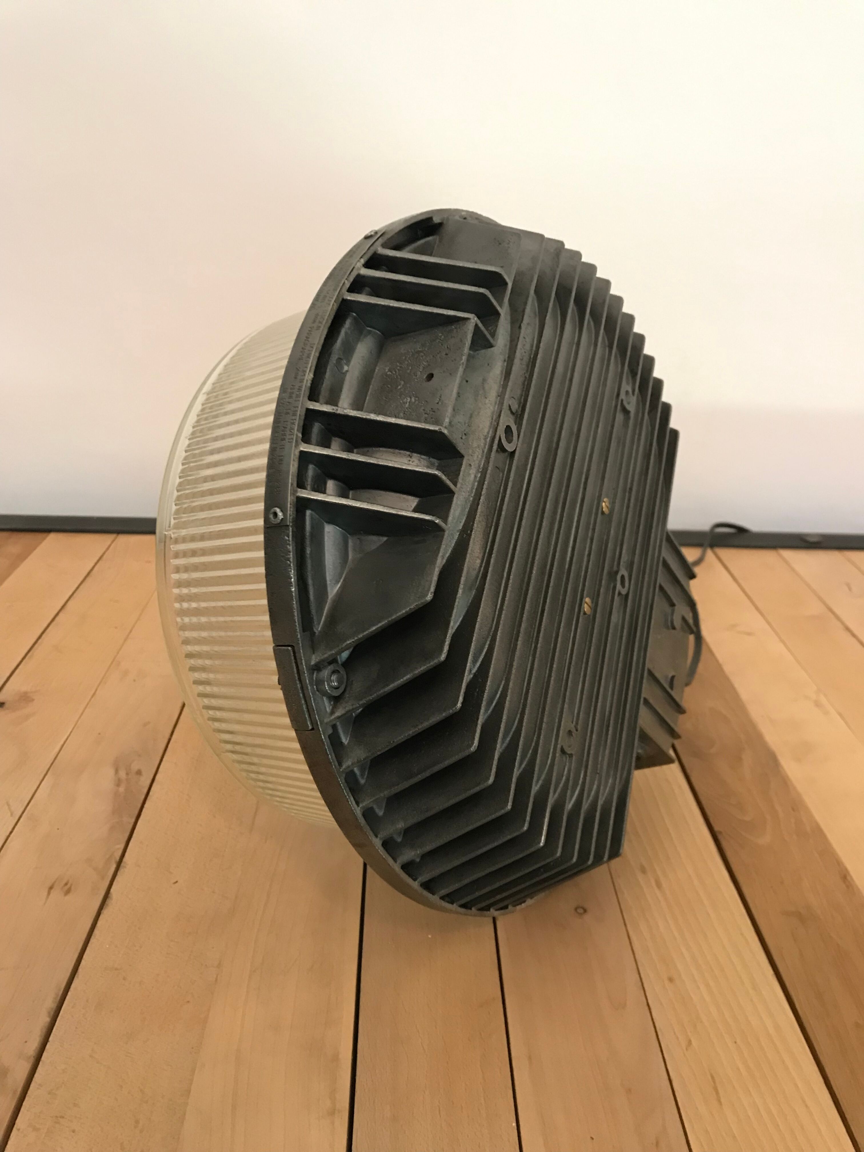 Old wall lamp Mazda industrial glass ceiling lamp