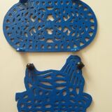 Vintage cast iron dish underside