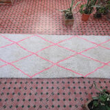 Moroccan Beni Ouarain hallway carpet berber 283 x 100
