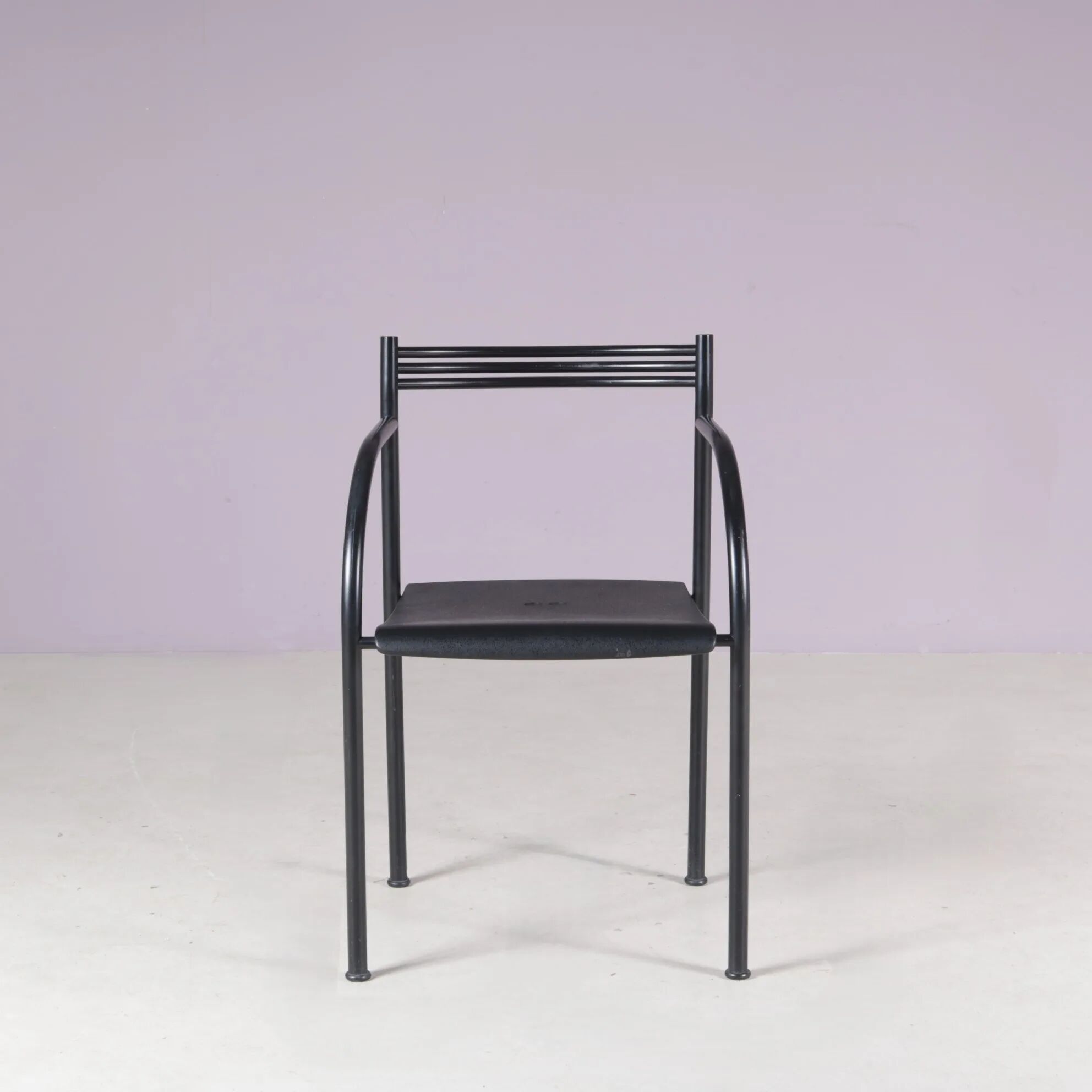 1980s dining chair by Philippe Starck for Baleri Italy