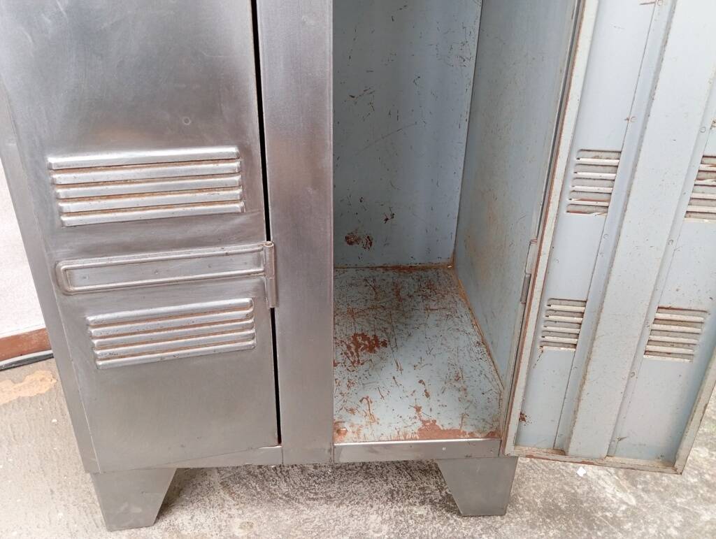 1950s stripped industrial wardrobe