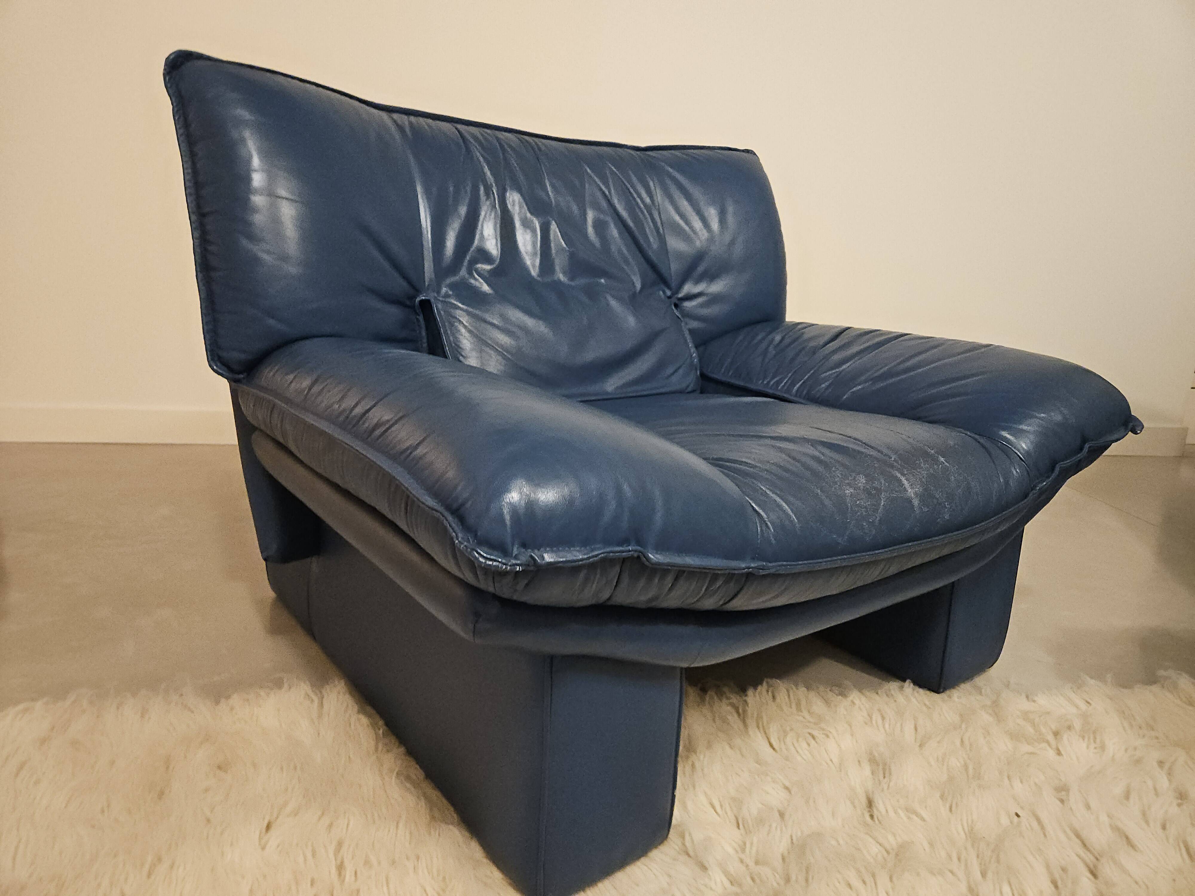 Paire de fauteuils, Nicoletti Salotti, 1980, Italie
