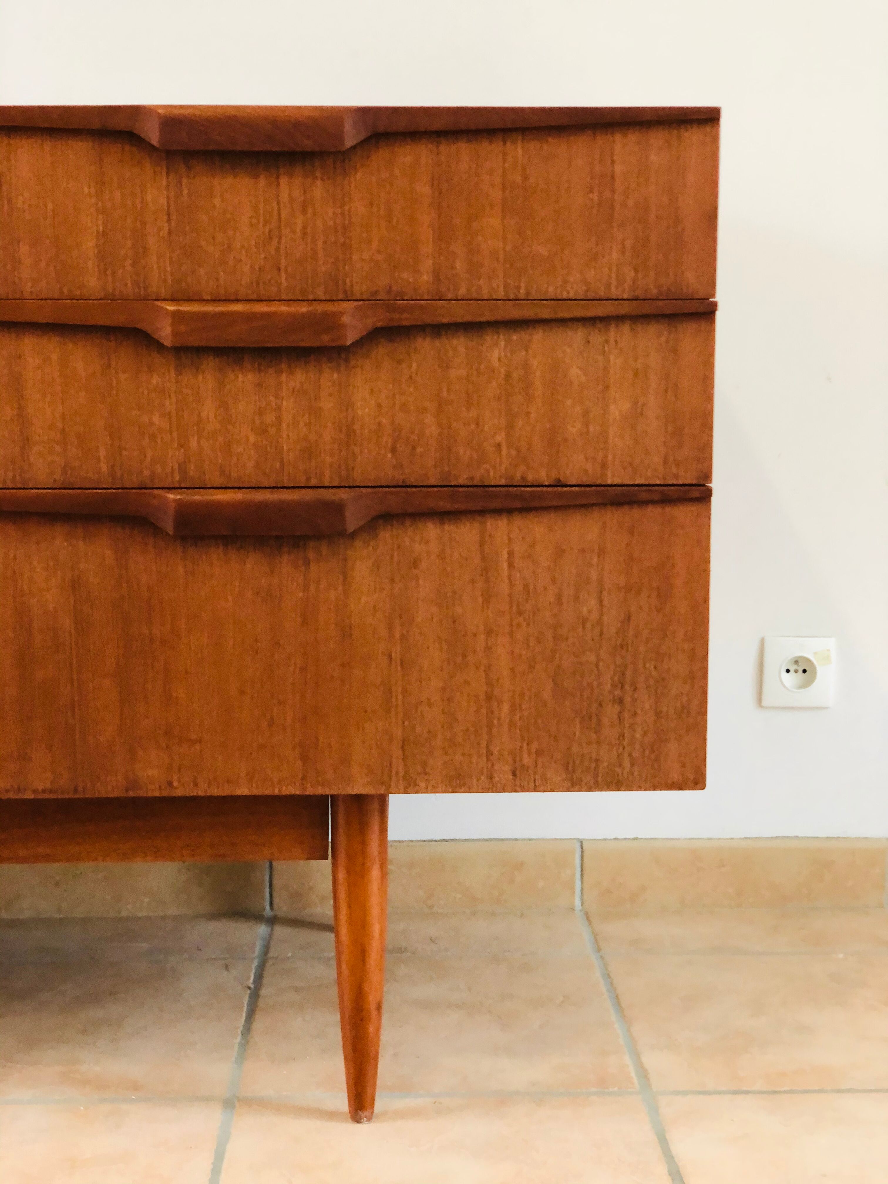 Vintage teak 1960 enfilade