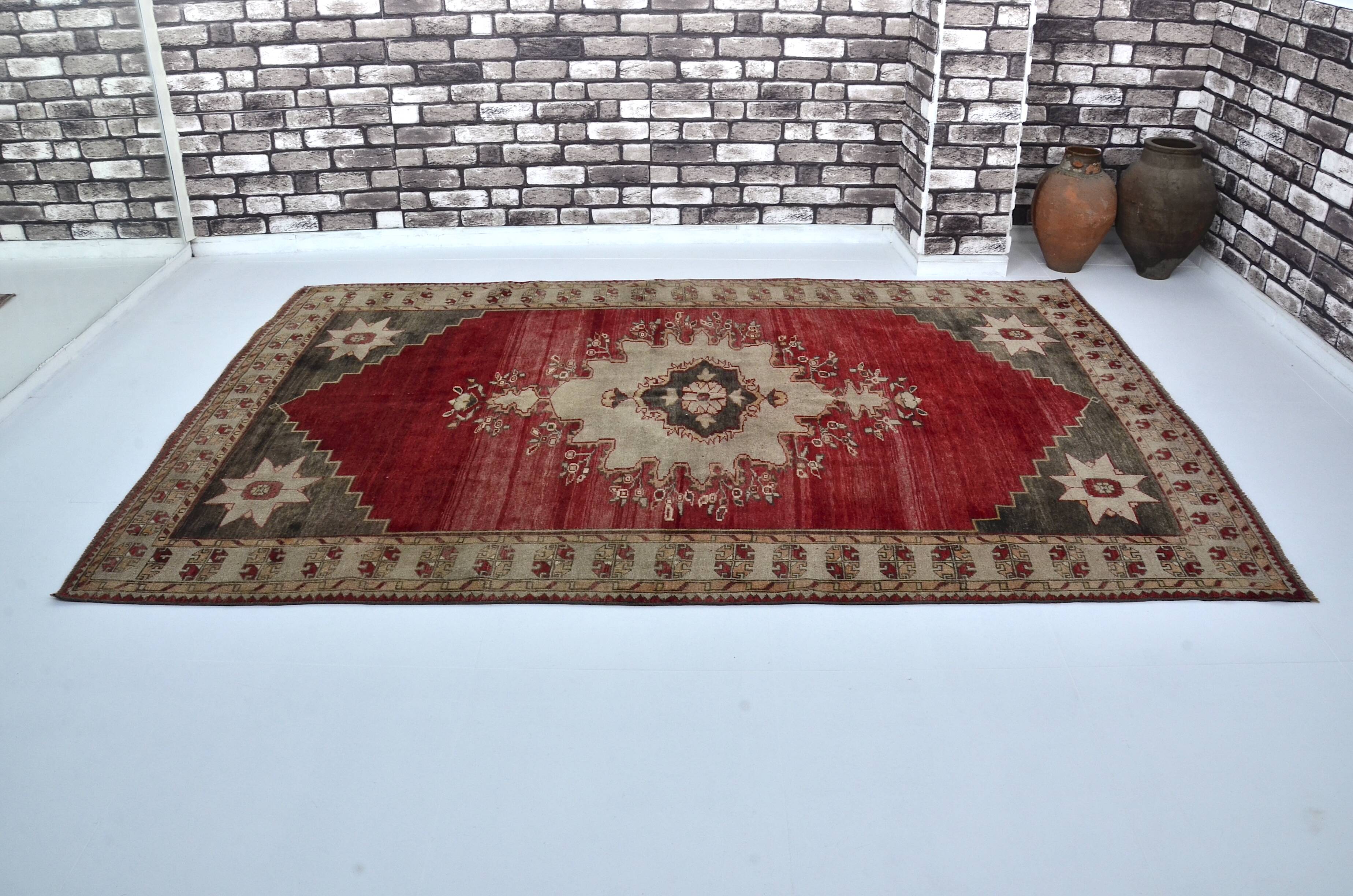 Oushak Vintage Soft Turkish Rug sku 3022