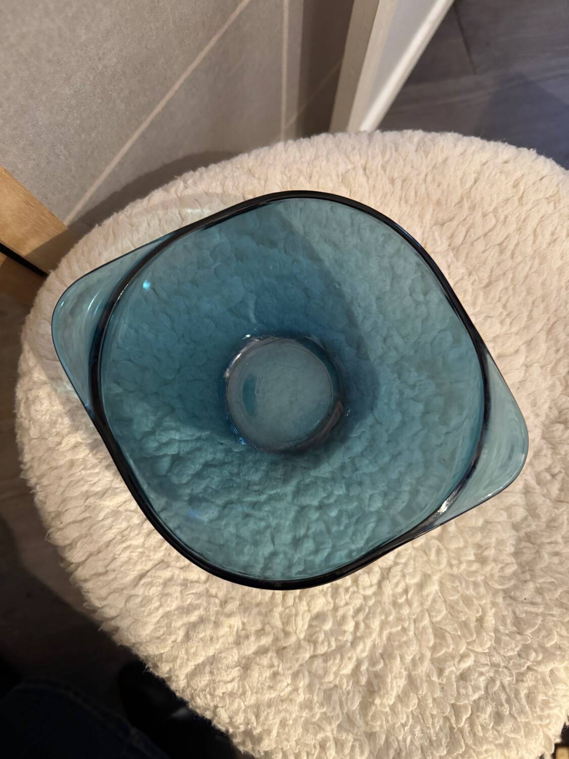 Bol Vereco à oreilles bleu