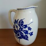 Earthenware art deco pitcher