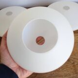 3 globes vintage suspension chandelier scandinavian design louis kalff philips