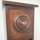 Dudouyt bedside table, oak, 1940.