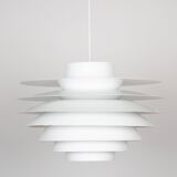 Danish vintage pendant lamp Verona by Svend Middelboe, Nordisk Solar, 1962