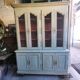 Bibliotheque grillagee 8 portes 2 tirettes