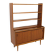 Secrétaire scandinave en teck et en chêne, Suède, 1960