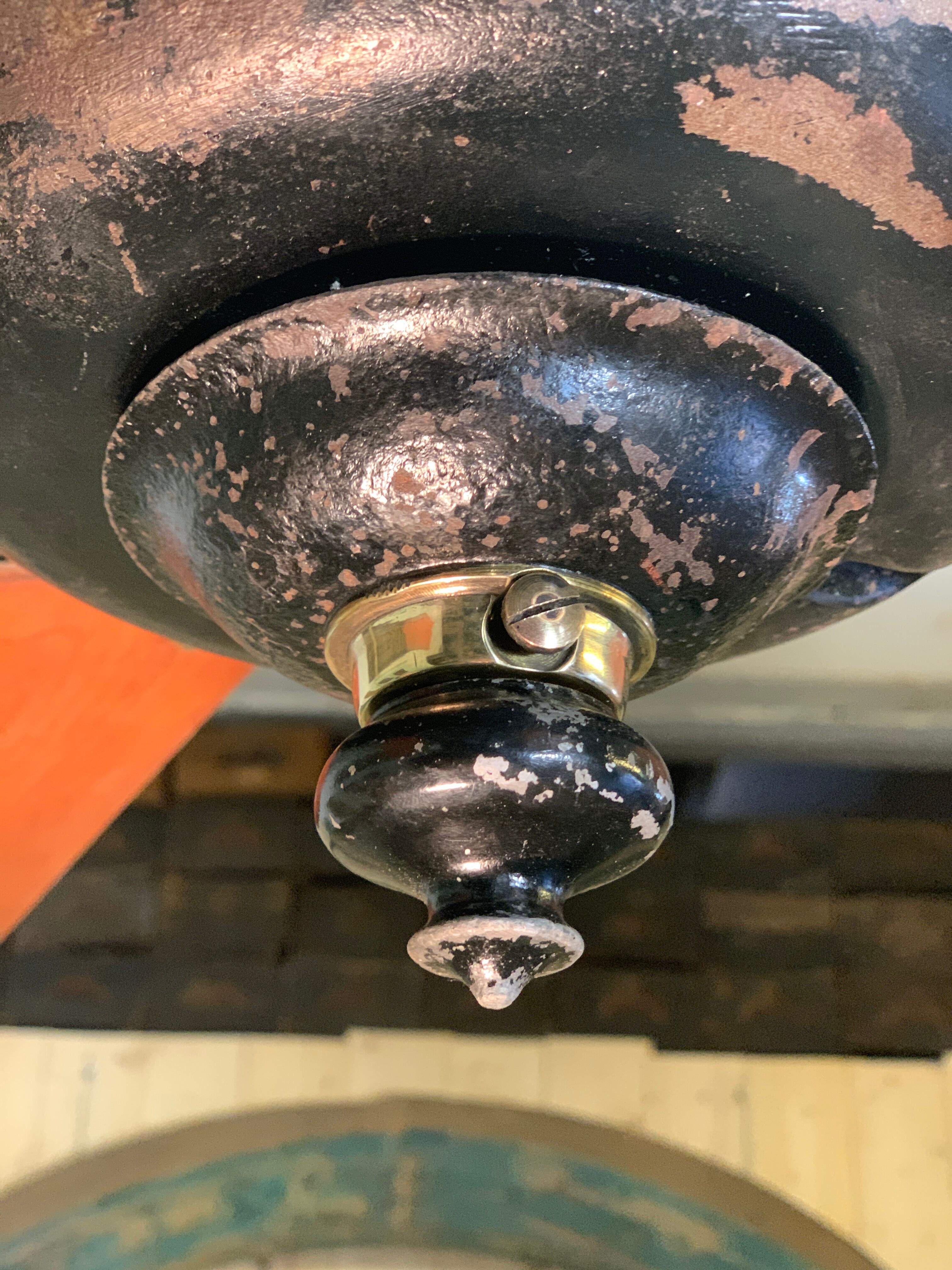 Old suspended fan marelli 1940