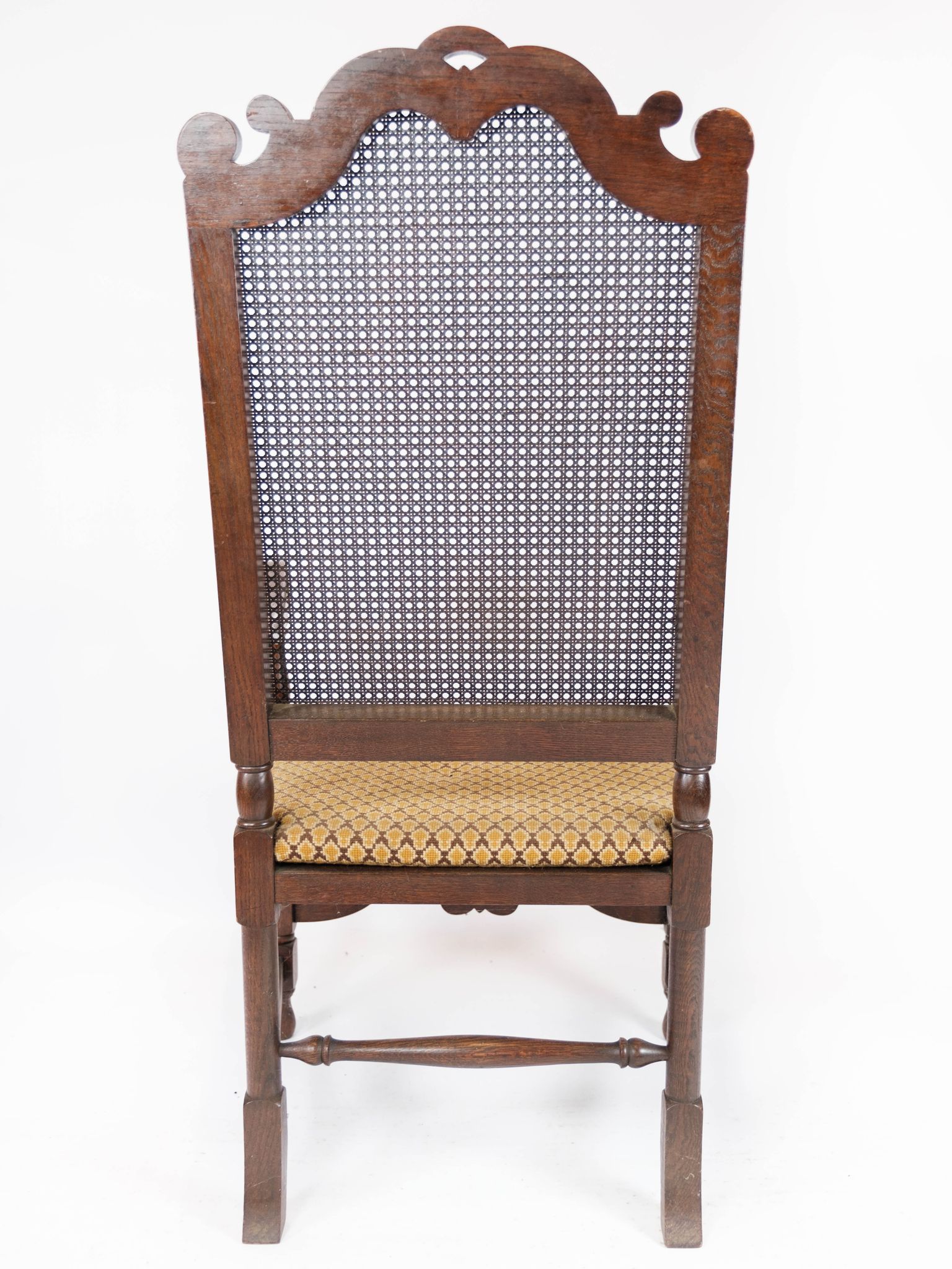 Fauteuil antique en chêne, années 1920