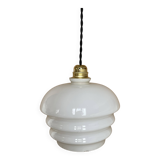Suspension opaline ancienne