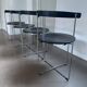 4 chaises pliantes « Soley », V. Hardarson pour Kusch & Co, années 80
