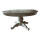 Table pied central