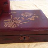 2 boxes in Indochinese lacquer, early twentieth century