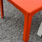 Pair of Space Age fiberglass coffee tables, Circa 1970