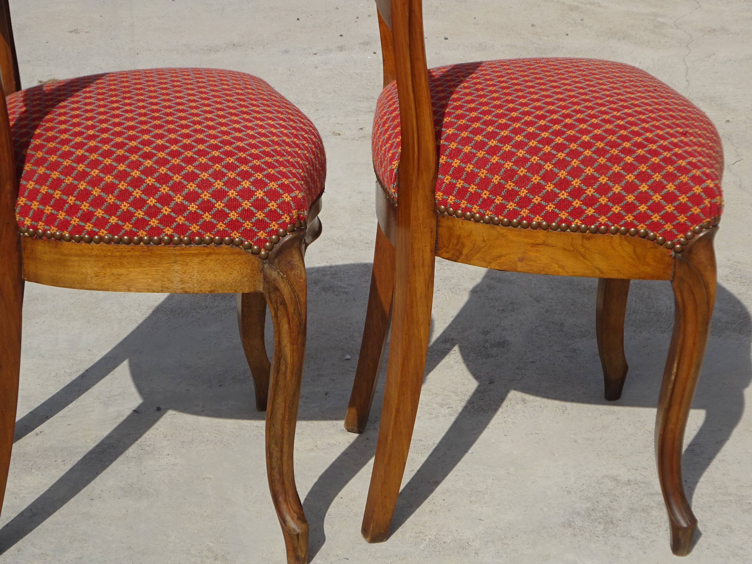 Restored Louis Philippe chairs, the 2.