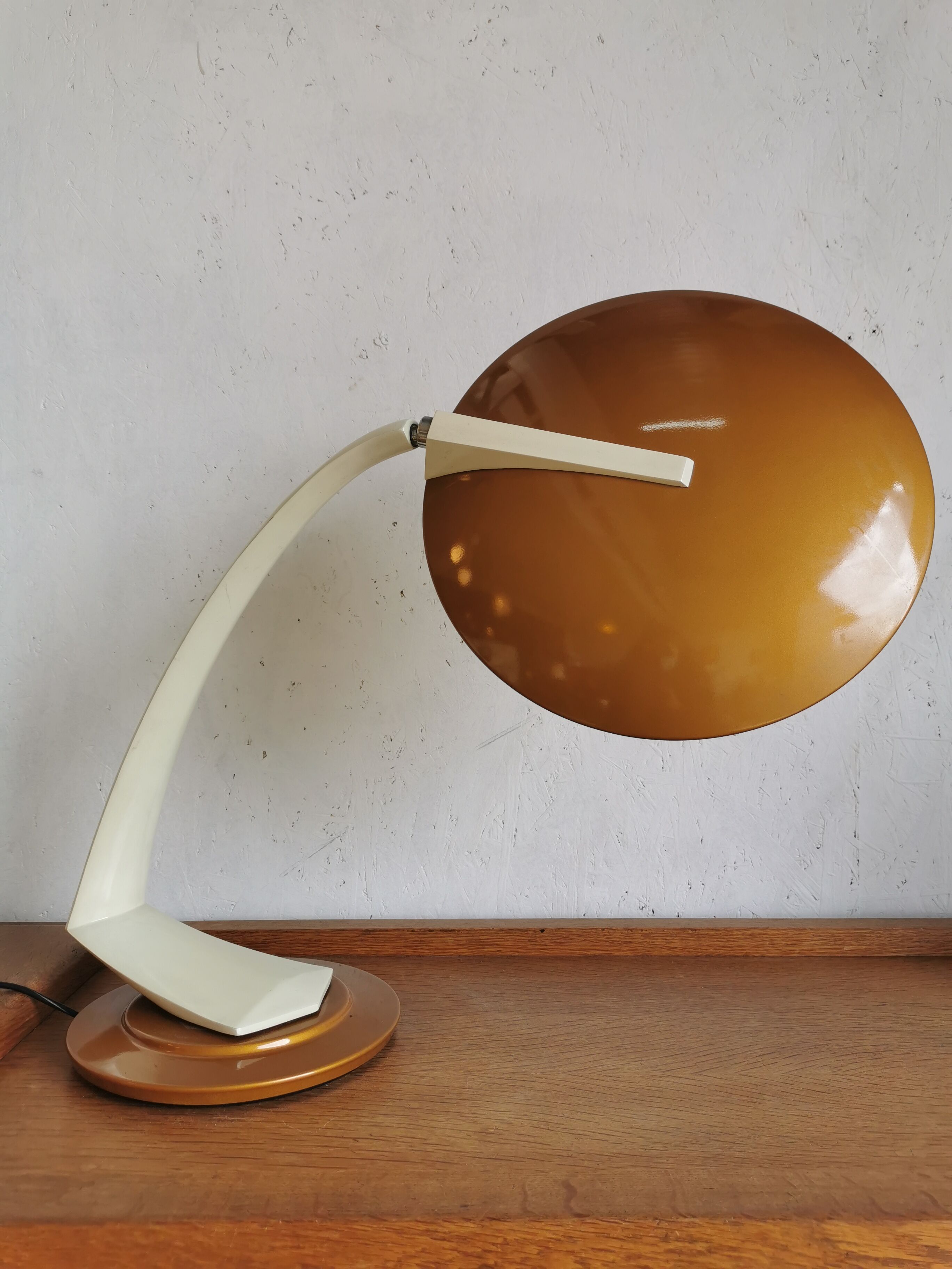 Lampe de bureau Fase "Boomerang" des années 70