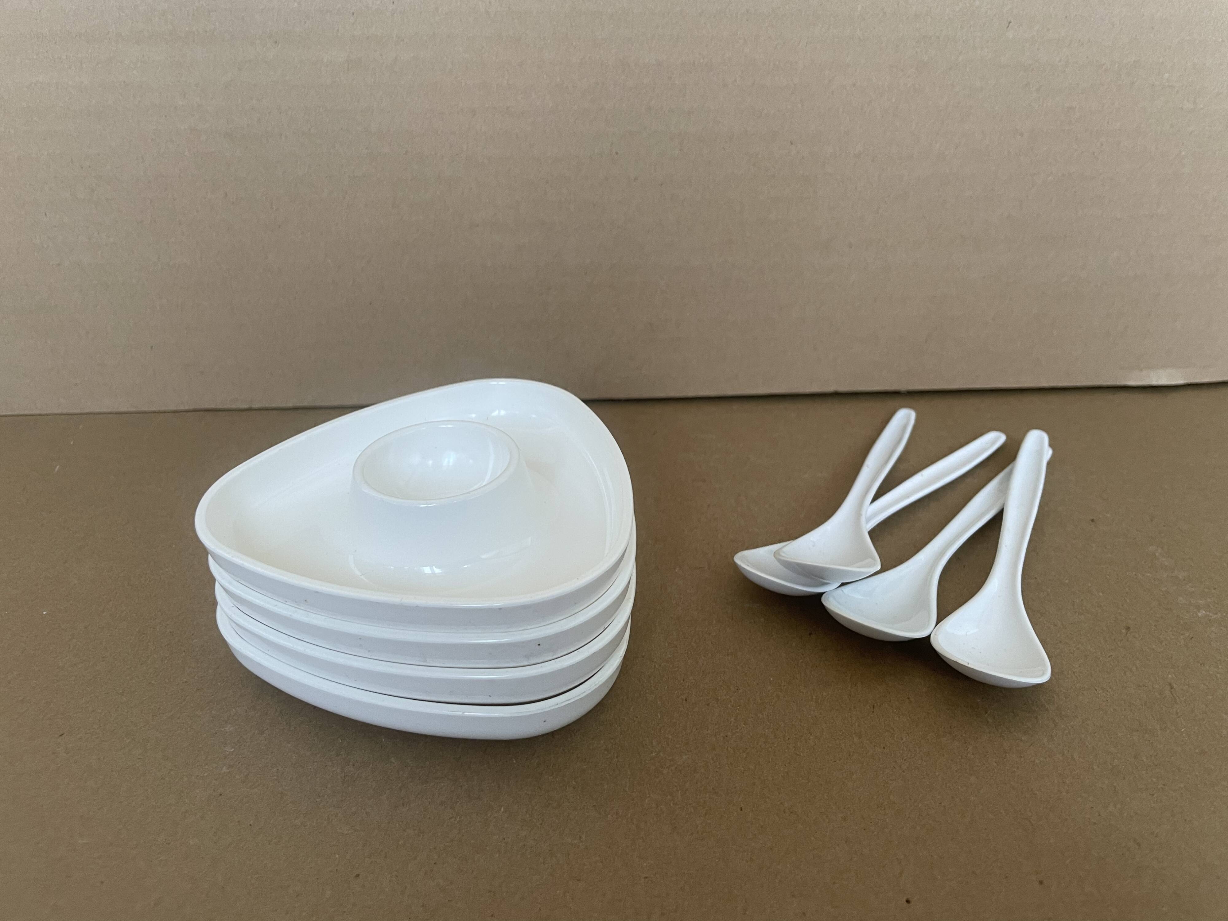 Lot de 4 coquetiers vintage