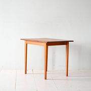 Table basse scandinave vintage en teck par Vistaholm