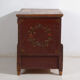 Polychrome pine wedding chest – Central Europe, 1889