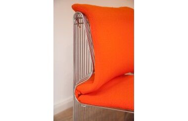 Lot of 3 lounge chairs "Pantonova" by Verner Panton for Fritz Hansen, 1971